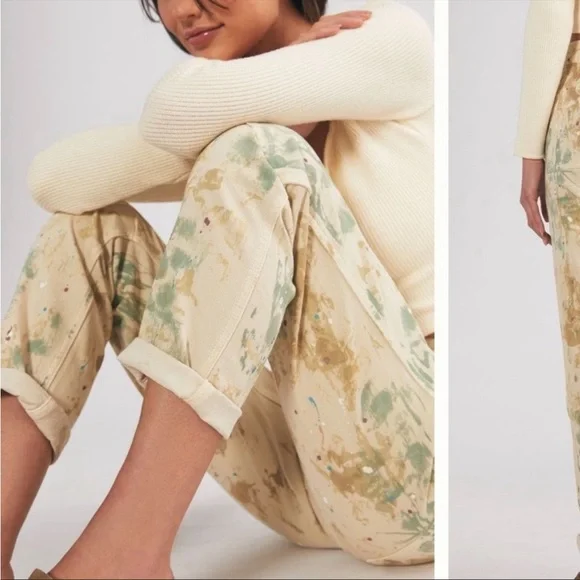 Anthropologie NWT Pilcro The Wanderer Relaxed Jeans Size 25. - Picture 2 of 7